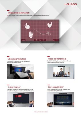 L'écran commercial d'affichage à LED de 220 pouces pour rencontrer le Signage 3840Hz de Digital la vitesse de régénération