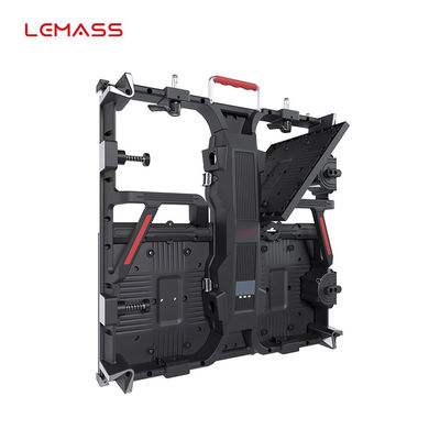 Série de location IP65 imperméable du coffret d'étalage d'étape de P2.6 LED 500*500mm LMS-CER