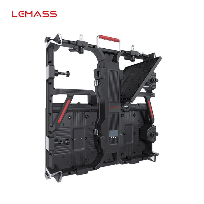 Série de location IP65 imperméable du coffret d'étalage d'étape de P2.6 LED 500*500mm LMS-CER