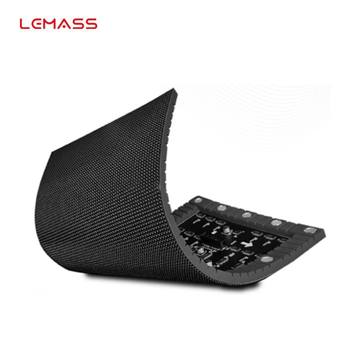L'arc P1.8 a formé l'affichage à LED incurvé, module flexible de LED pour d'intérieur