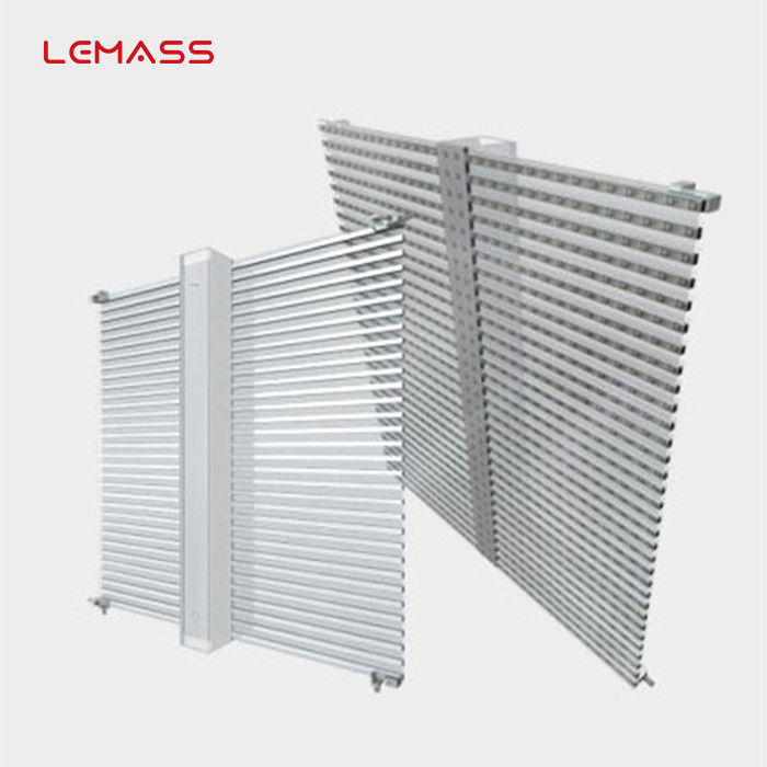 P31 affichage d'écran transparent de l'étape LED 1000×1000mm avec le cadre en aluminium