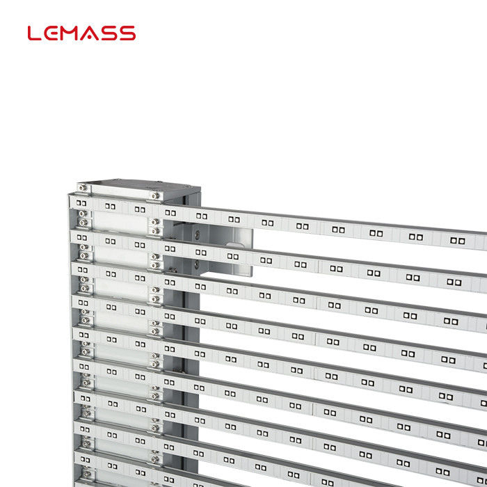Couleurs faites sur commande d'aspect LED display1000*500mm de LMS-maille transparente commerciale de P8